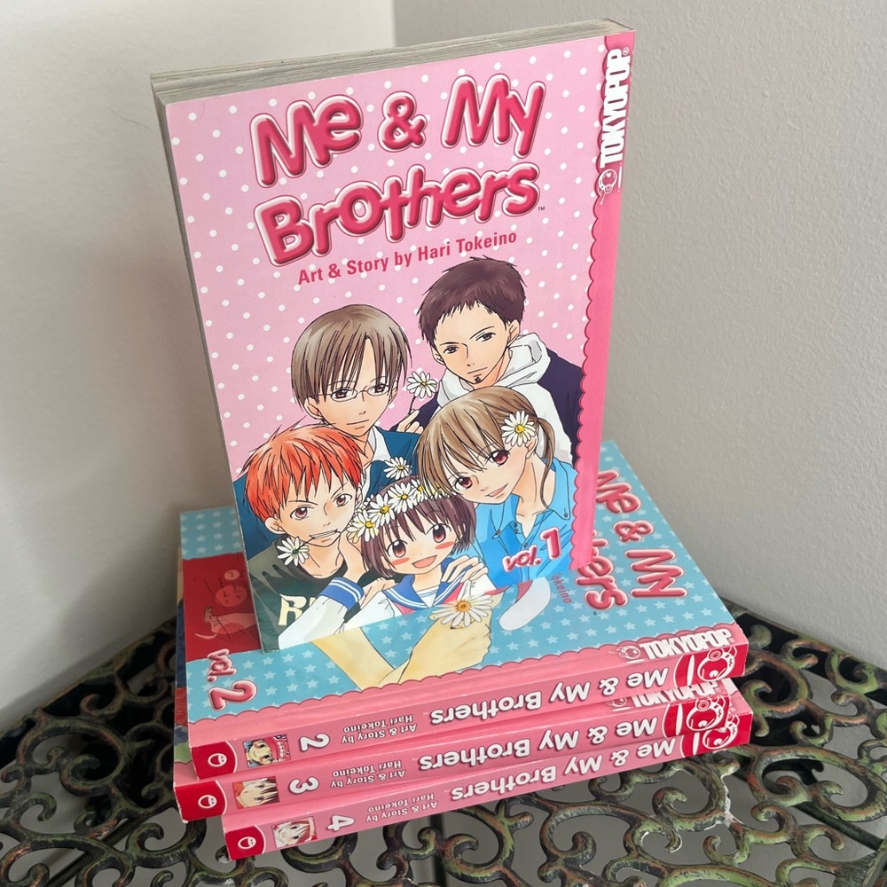 TOKYOPOP Me and My Brothers by Hari Tokieno Volumes 1 - 4 Manga Graphic Novel